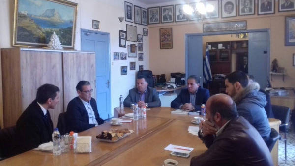 Φωτογραφικό υλικό από τη συνάντηση με τον Γενικό Πρόξενο Τουρκίας κ. Baris Kalkavan