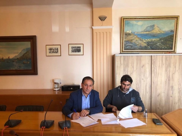 Ο Δήμαρχος Καλυμνίων υπέγραψε σύμβαση για την οριοθέτηση και διευθέτηση ροής όμβριων υδάτων στο ρέμα της περιοχής Δάμος