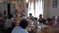 Συνάντηση Δημάρχου Καλυμνίων κου Ιωάννη Γαλουζή με τα μέλη της Ομοσπονδίας Ερασιτεχνικών Θιάσων Αιγαίου (Ο.Ε.Θ.Α)